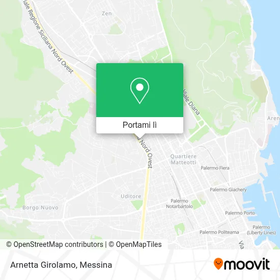 Mappa Arnetta Girolamo