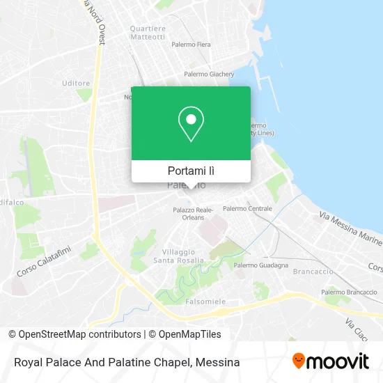 Mappa Royal Palace And Palatine Chapel
