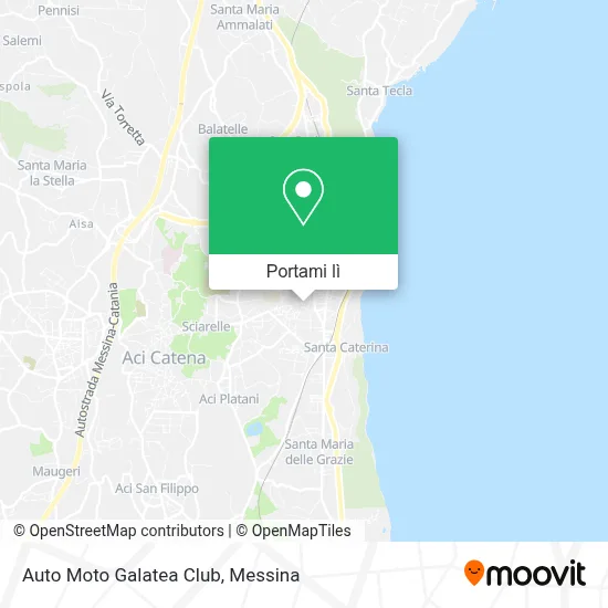 Mappa Auto Moto Galatea Club