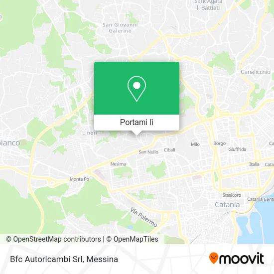 Mappa Bfc Autoricambi Srl