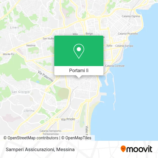 Mappa Samperi Assicurazioni