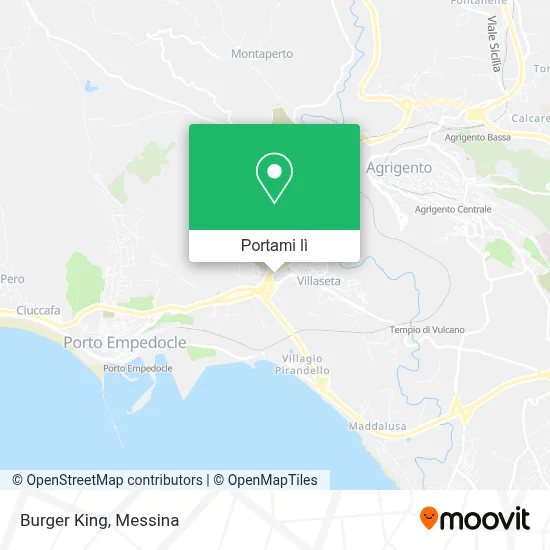 Mappa Burger King