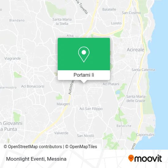 Mappa Moonlight Eventi
