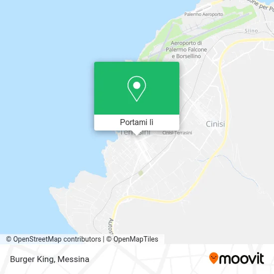 Mappa Burger King