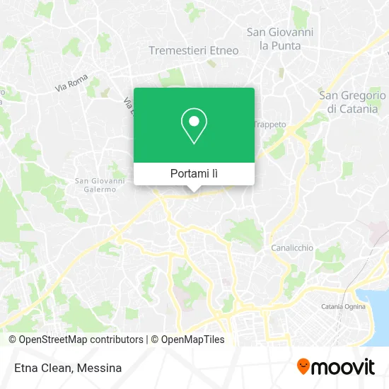 Mappa Etna Clean
