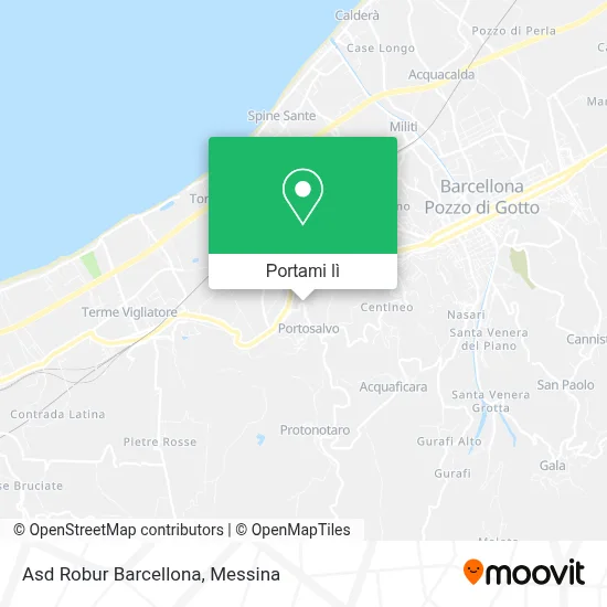 Mappa Asd Robur Barcellona