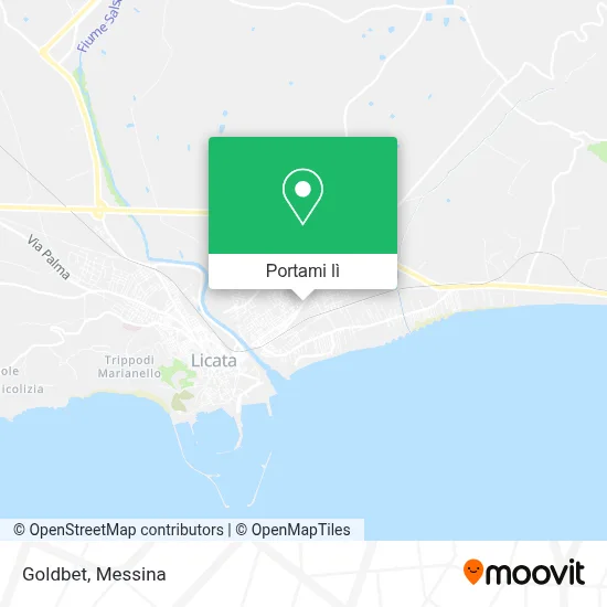 Mappa Goldbet