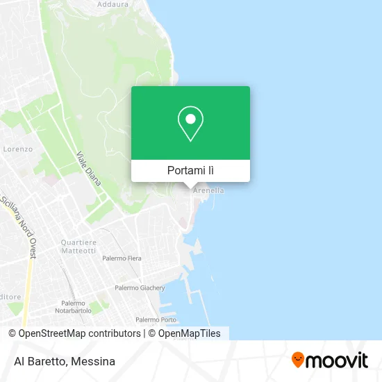Mappa Al Baretto
