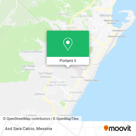 Mappa Asd Sara Calcio