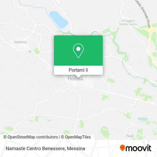 Mappa Namaste Centro Benessere