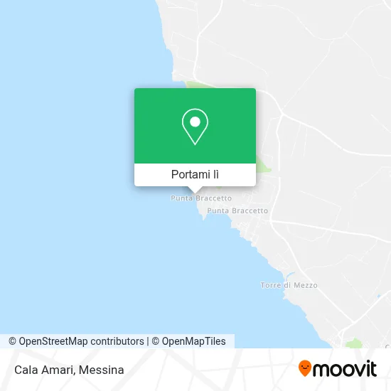 Mappa Cala Amari