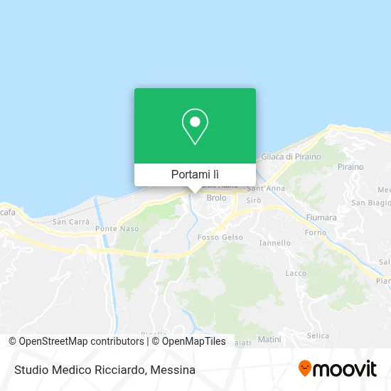 Mappa Studio Medico Ricciardo