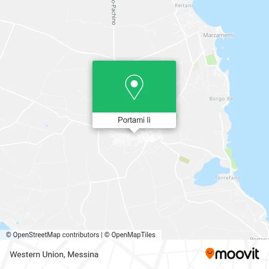 Mappa Western Union