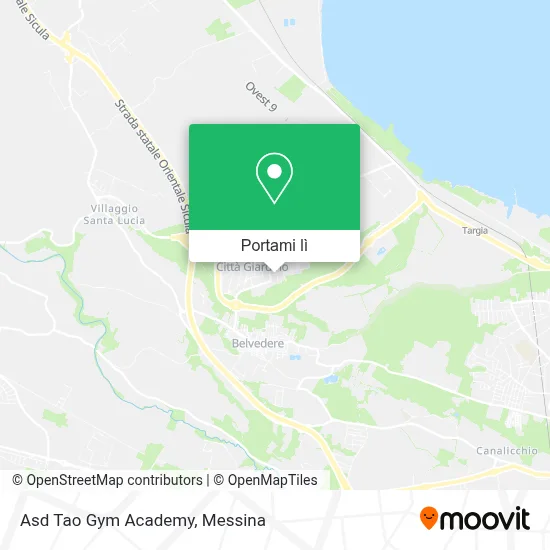 Mappa Asd Tao Gym Academy