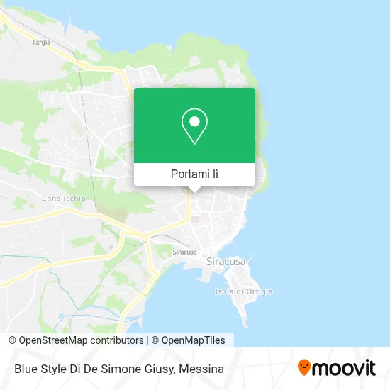 Mappa Blue Style Di De Simone Giusy