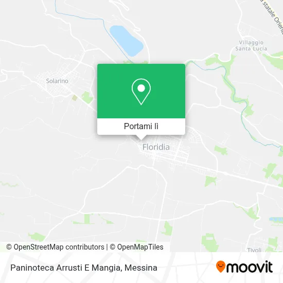 Mappa Paninoteca Arrusti E Mangia