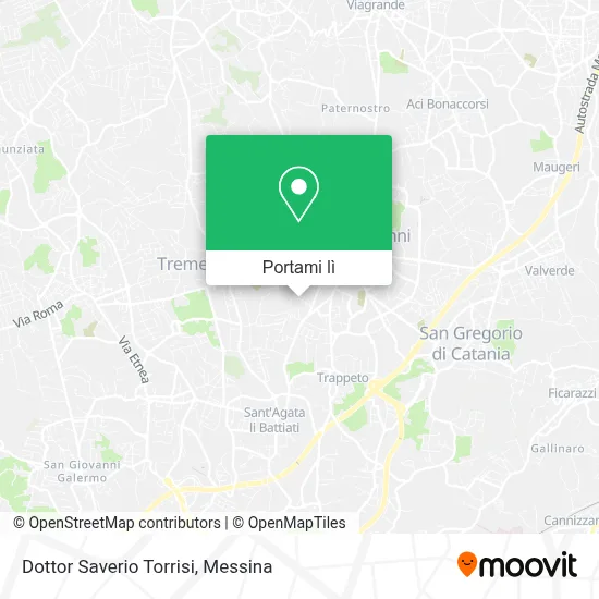 Mappa Dottor Saverio Torrisi