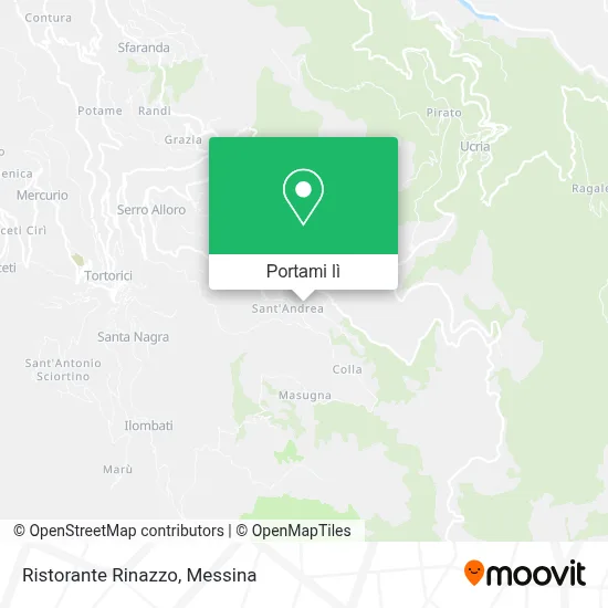 Mappa Ristorante Rinazzo