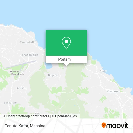 Mappa Tenuta Kafar
