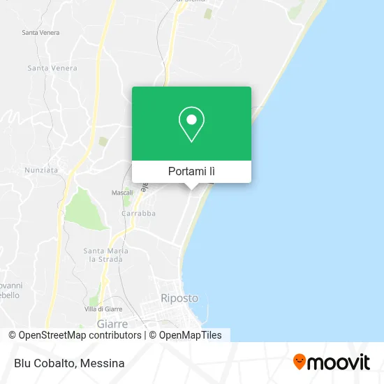 Mappa Blu Cobalto