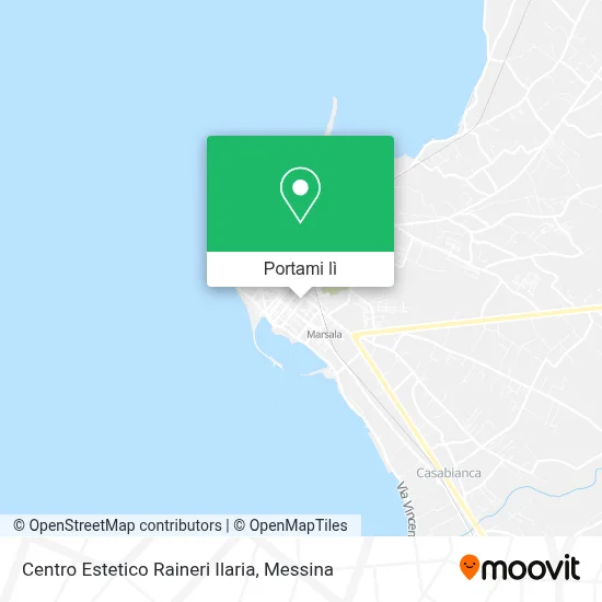 Mappa Centro Estetico Raineri Ilaria