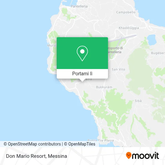 Mappa Don Mario Resort