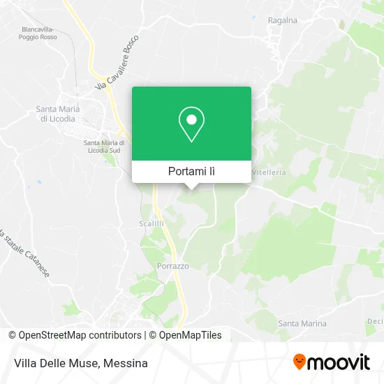 Mappa Villa Delle Muse