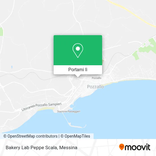 Mappa Bakery Lab Peppe Scala