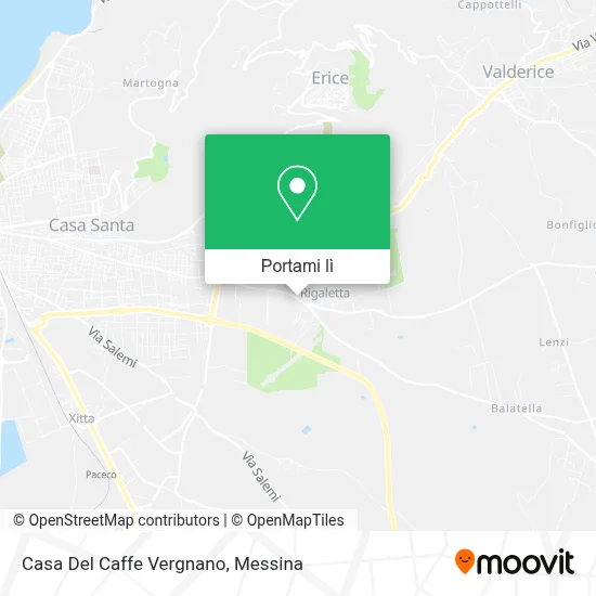 Mappa Casa Del Caffe Vergnano