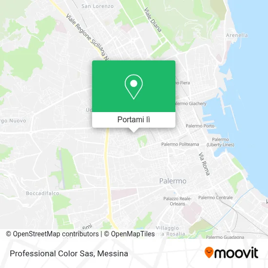Mappa Professional Color Sas
