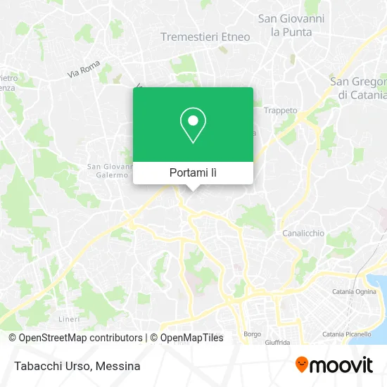 Mappa Tabacchi Urso