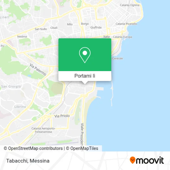 Mappa Tabacchi