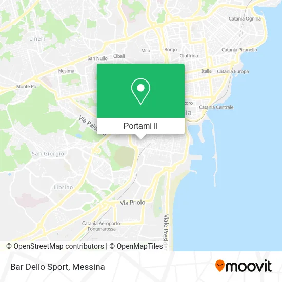 Mappa Bar Dello Sport
