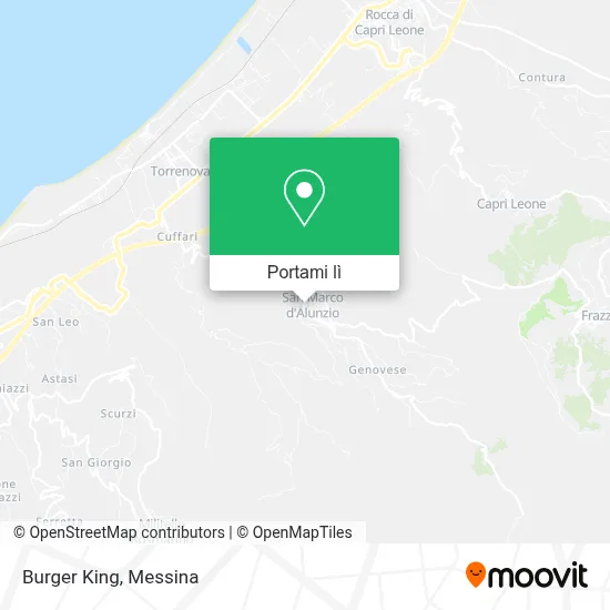 Mappa Burger King