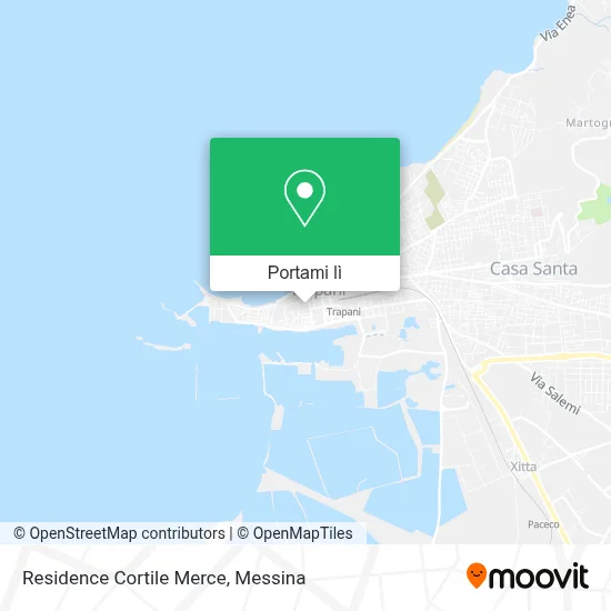 Mappa Residence Cortile Merce