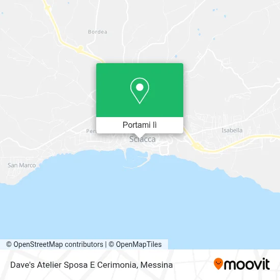 Mappa Dave's Atelier Sposa E Cerimonia