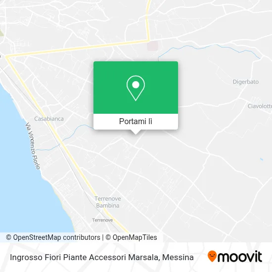 Mappa Ingrosso Fiori Piante Accessori Marsala