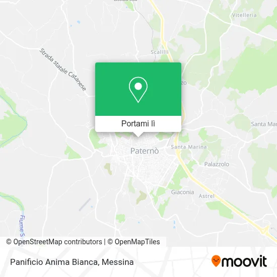 Mappa Panificio Anima Bianca