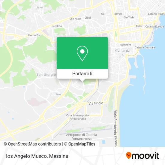 Mappa Ios Angelo Musco