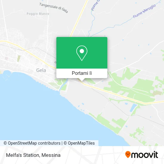 Mappa Melfa's Station