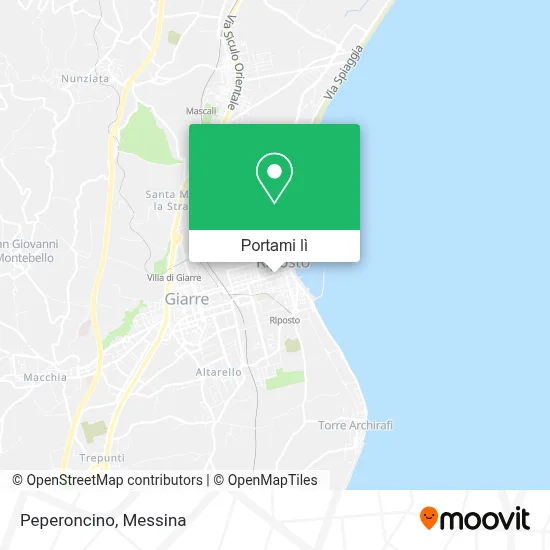 Mappa Peperoncino