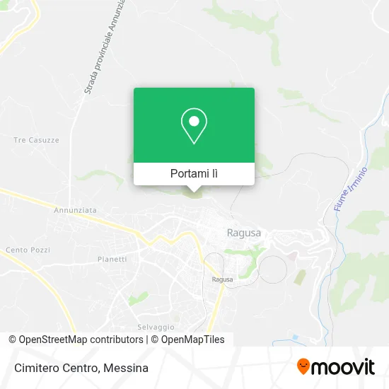 Mappa Cimitero Centro