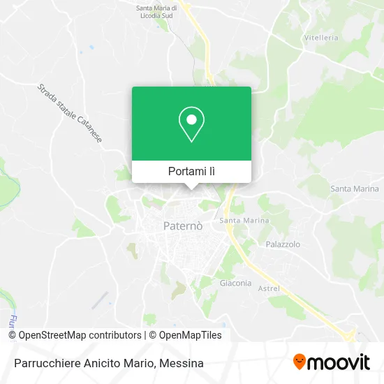 Mappa Parrucchiere Anicito Mario