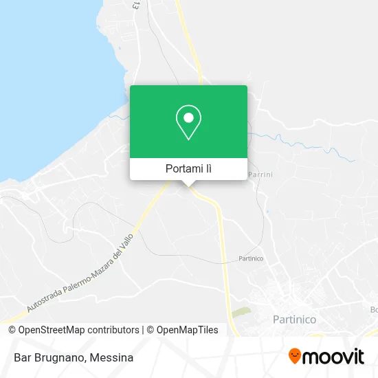 Mappa Bar Brugnano