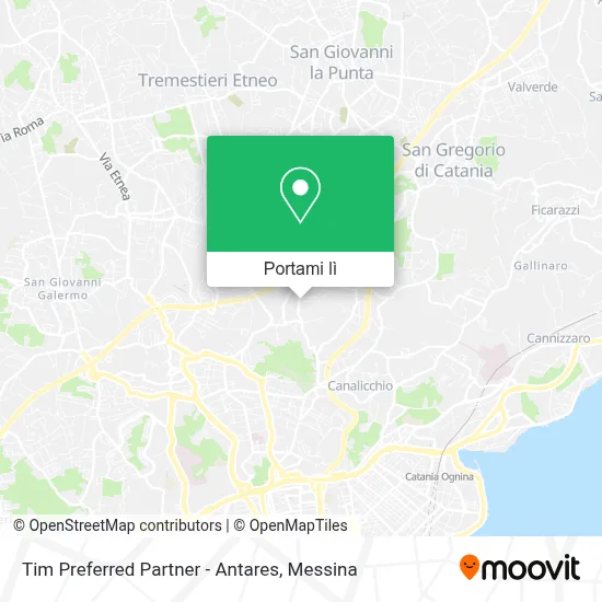 Mappa Tim Preferred Partner - Antares