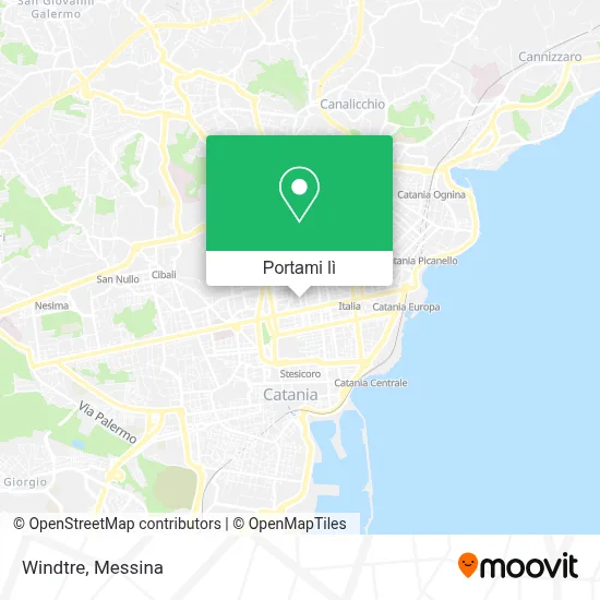 Mappa Windtre