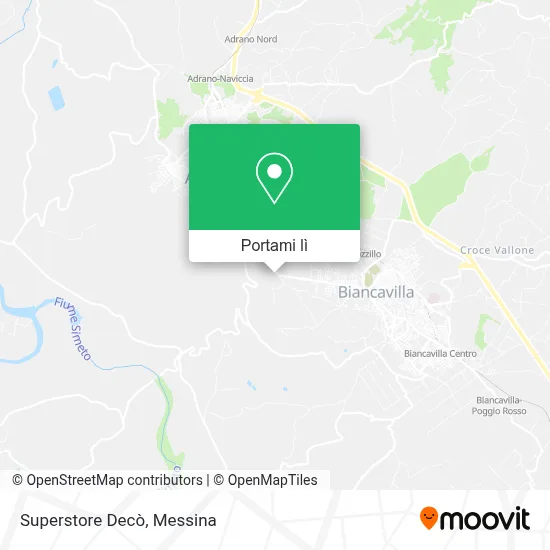 Mappa Superstore Decò