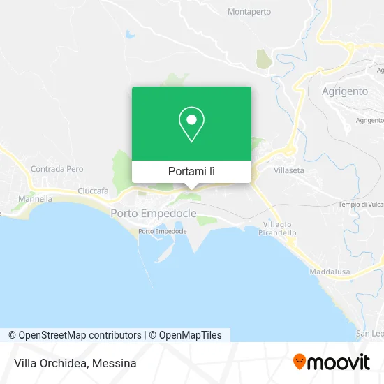 Mappa Villa Orchidea