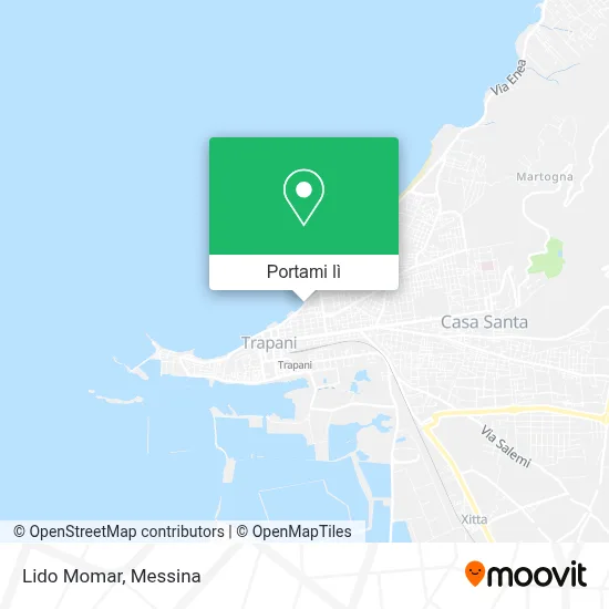 Mappa Lido Momar