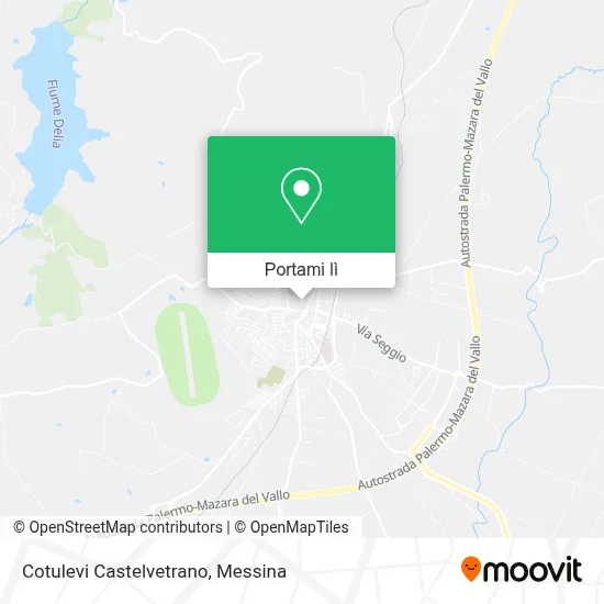Mappa Cotulevi Castelvetrano